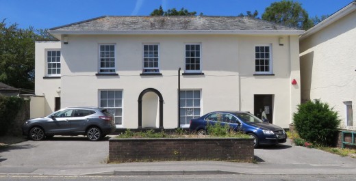 Grade II Listed Detached Property, Ground Floor Office, First Floor Accommodation, Gross Internal Area 1,928 sq ft (179 sq m), Parking for approximately 5 vehicles, Accessible position near A30, Planning Permission to convert ground floor into 2 x 1...