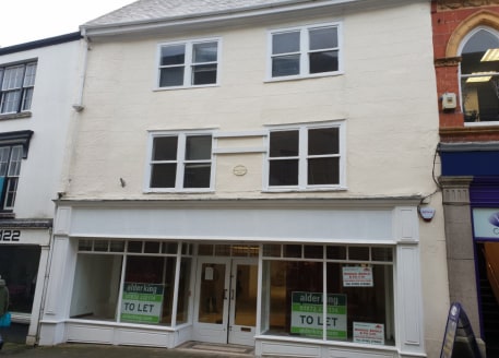 Town centre retail unit with ancillary accommodation. Retail area 2,412 sq ft. Available either to rent at £30,000 per annum or purchase the freehold - offers invited in the region of £350,000....