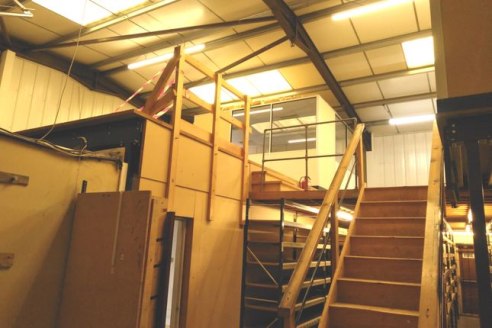 modern warehouse units available separately or combined * approximately 1438 sq ft to 2975 sq ft (inc mezzanine) * just off dr newton's way bypass, stroud...