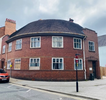 23 St Marys Gate is a landmark two story detached building of bespoke semi-circular design and constructed of brick elevations beneath a tiled roof.

The building was formerly used as offices and is suitable for a variety of uses together with potent...