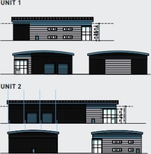 * 2 X High quality detached industrial/logistics units

* High bay warehouses

* First floor fitted offices

* Good onsite Car spaces

* 2 X Loading doors

* 8m Eaves height

* To be built to a very high standard

* Available Q3 2021