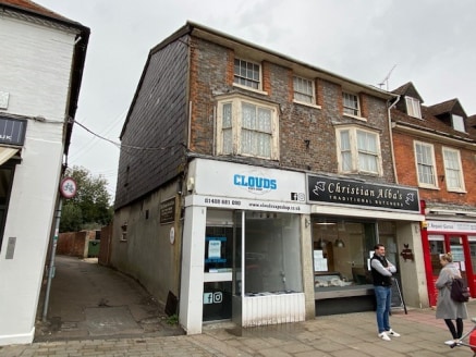 The property comprises a lock-up retail unit.

The property includes concrete floor with a mixture of spot and strip lighting. The property is well fitted for security being previously used as jewellers.

The WC is accessed over the rear service yard...