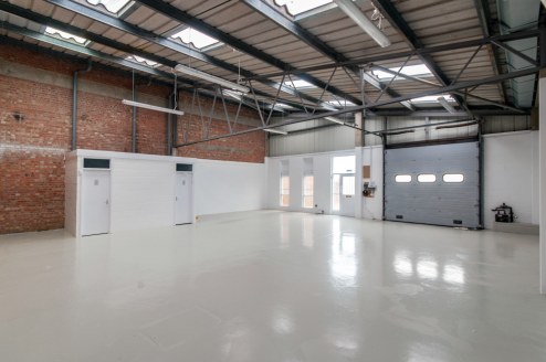 The properties comprise of purpose built steel framed light industrial warehouse unit with part brickwork and part blockwork walls and a concrete floor.