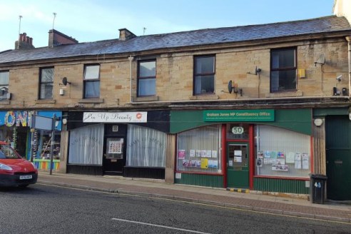 Investment for sale fully let 3 ground floor retail outlets with 2 separate S/C 2 bedded flats well established trading location...