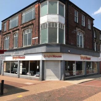 **UNDER OFFER** The prominent corner unit provides retail area to the ground floor with glazed frontages to both New Market Street and Market Place with ancillary accommodation to the basement.