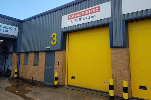 Refurbished Industrial Unit Backing on to Nuffield Road