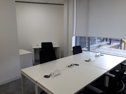 These ground floor offices have been developed to 

provide modern, high quality and stylish workspaces 

which are fully equipped and furnished and available 

on extremely flexible terms. 

Admin support and mail handling is offered, along 

with m...