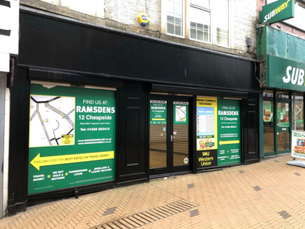 Retail unit comprising 985 sq ft over ground, first and second floors situated in an excellent town centre position in Barnsley.

£19,950 per annum