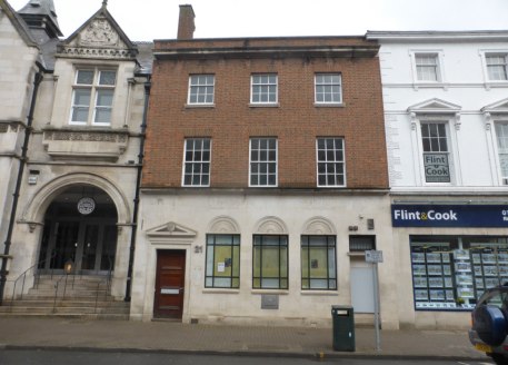 Substantial mid-terraced building previously used as a banking hall with upper level ancillary offices and staff facilities. Located close to Hereford Cathedral in an established commercial location....