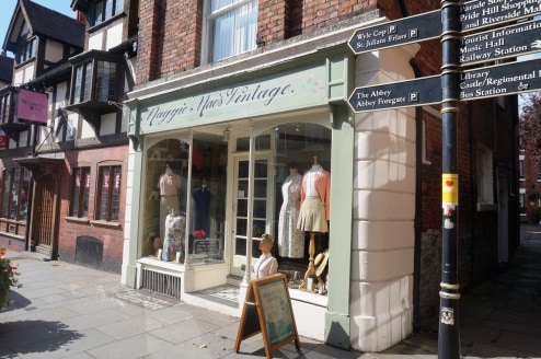 Attractive Ground Floor Shop\nCorner Position\nOn Main Thoroughfare Through Shrewsbury Town Centre\nSales Area approx. 23 sq m (250 sq...