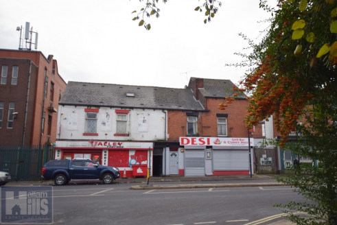 FREEHOLD! 2 COMMERCIAL PROPERTIES WITH 12 BED ACCOMMODATION ON 1ST FLOOR ALL RENTED, IDEAL INVESTMENT OPPORTUNITY!! LOCATED ON ATTERCLIFFE AREA OF SHEFFIELD