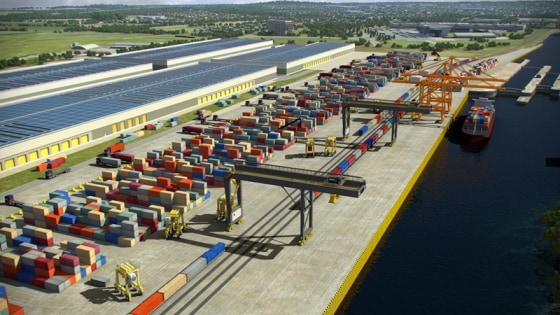 Include a 153,000 sq. m. warehousing facility and will create the Port Salford National Import Centre which will enable specialist goods handling and redistribution. Incorporate the Western Gateway Enabling Scheme (WGES) which includes a series of es...