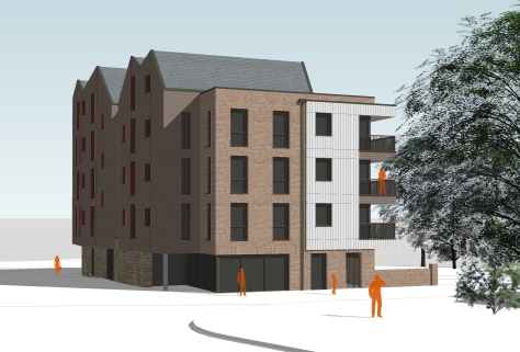 This lock-up/studio accommodation forms part of a new 5 storey apartment building comprising some 14 x 2 bedroom flats with this commercial space being available on the ground floor, all being granted under application 17/01118/AS. 

It is proposed t...