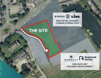The site will be accessed from a new adopted highway off Harrogate Road and will have significant prominence to the busy arterial road. The plot is fully serviced with a topographical survey and Phase l & ll Geoenvironmental surveys available upon re...
