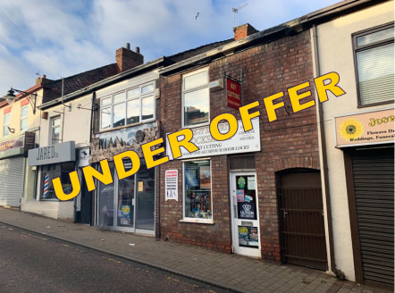 The property comprises an adjoining terrace of three shops together with separately accessed first floor flat. 

The properties are fully occupied and income producing with established tenants trading as; locksmith, hair and beauty and barbers shop w...