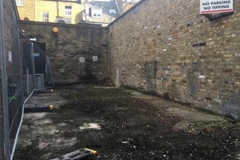 Comprises an open plot of land which has previously been used for parking and is fenced off. There is already drainage to the site and potential to park in the mews opposite the subject site.

There is potential for redevelopment and there is a lapse...