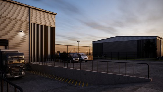 Warehouse area : 20,496 sq ft. Ground & first floor office/amenity areas : 1,950 sq ft. Secure gated service yard with a depth of 27.5m. 2 no. level access loading doors. 8m eaves height. 3-phase electricity supply. Mains gas. 50 kn/m2 floor loading....