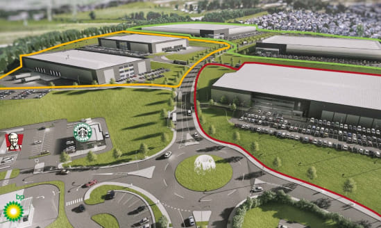 50m deep yard. Frontier Park has a total supply of 11.5 MVA. Dock and level access loading at a ratio of 1:10,000 sq ft. 50 kNm. Car parking ratio 1:100 sq m. 15m + eaves height.