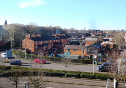 The premises are prominently situated in Banbury Town Centre at the corner of Castle Street and Cherwell Drive. The property includes a terrace of dwellings to the south (see below), with the British Telecom Building to the north, Banbury's main Cast...