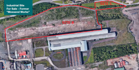 Industrial Site For Sale - Former "Mossend Works"
