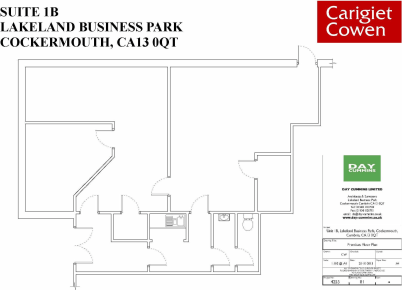 Prominent self-contained ground floor office suite at entrance to this popular, well established Business Park.<br><br>Comprises 2 no. large offices, an interview room, kitchen and wc's.<br><br>New Internal Repairing Lease on terms to be agreed.<br><...