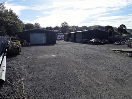 Industrial Space / Retail Unit to include a 4 bed detached house - 8 miles from Llanfair and 36 miles from...