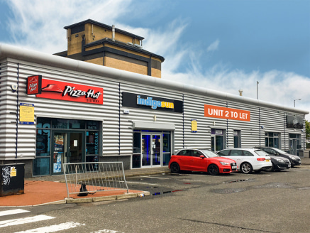 <p>Retail park with ample onsite parking and McDonalds drive-thru in Airdrie, Scotland.</p><ul>

<li>HIGHLY VISIBLE FROM ‘MORRISONS ROUNDABOUT’</li>

<li>UNIT 1 LET TO TASTE, FIVE-IN-ONE RESTAURANT AND TAKEAWAY</li>

<li>ALONGSIDE INDIGO SUN AND PIZZ...