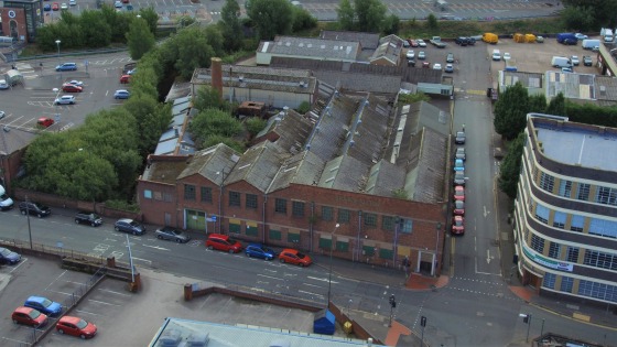 The site comprises in large brick built warehouse accommodation fronting onto both Green Street and Dixon Street.<br><br>The site offers 0.877 acres (0.35 ha) of flat well made ground....