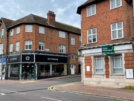 The unit is located on the west side of Packhorse Road in a prominent corner position at the junction with Ethorpe Crescent (leading to the Everyman Cinema). It is next to Boots the Pharmacy, close to WH Smith, Costa, Specsavers, Carpetright and Jack...