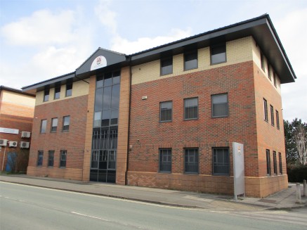 The subject property comprises the second floor of a three storey modern office building of traditional brick and block elevations beneath a pitched tiled roof.

The accommodation comprises two open plan offices along with a kitchenette and WC facili...