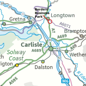 High quality modern workshop/storage premises, ideal for use as business starter units.<br><br>Good access to A6071 and A7.<br><br>Shared parking.<br><br>Nearby occupiers include RH Irving Construction, Capontree Vet Centre and Aspatria Farmers....