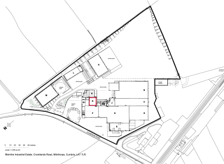 Ground floor workshop/warehouse with WC.<br><br>Mono-pitched roof. Eaves from 2.5m to 4.3m<br><br>Electrically operated roller shutter door.<br><br>New lease on terms to be agreed.<br><br>Terms: Rent: &pound;16,600 pa<br><br>Size: 308....