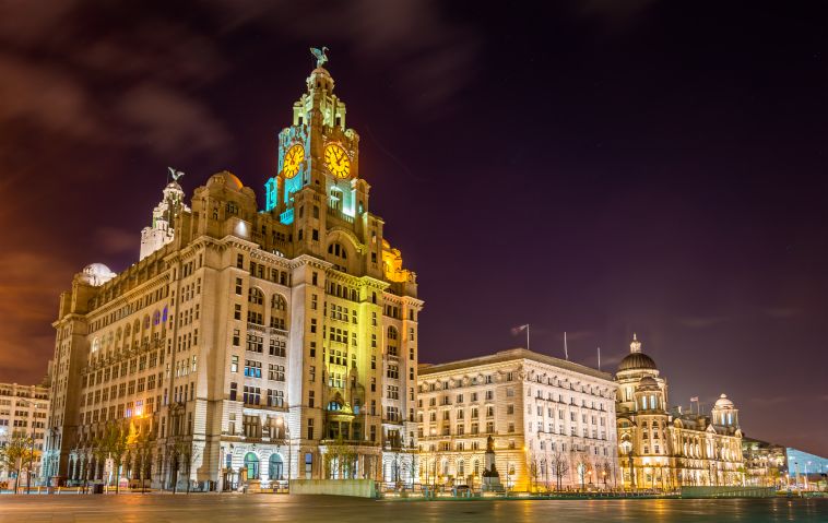 The Three Graces, Liverpool.
