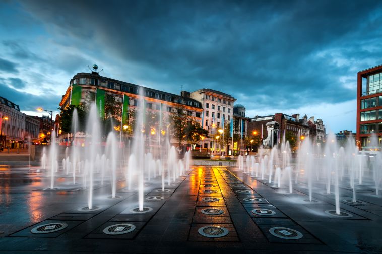 Picadilly Square, Manchester.