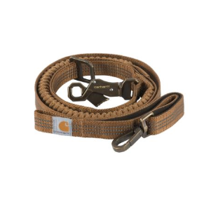 Carhartt Shock Absorbing Carhartt Brown Leash, 6 ft.