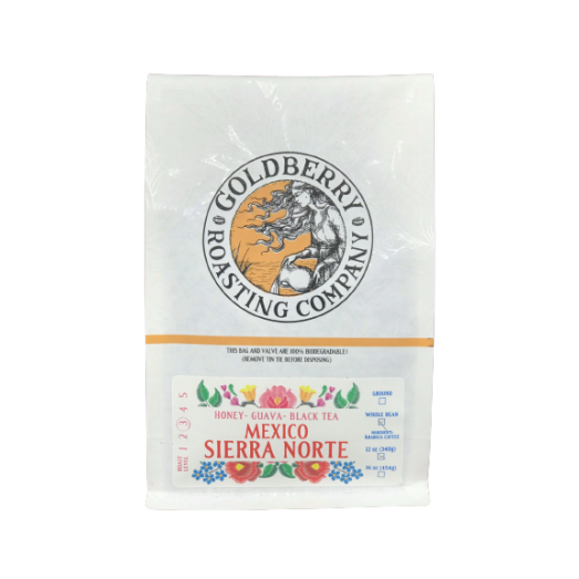 Goldberry Roasting Company Mexico Sierra Whole Coffee Beans, 12 oz.