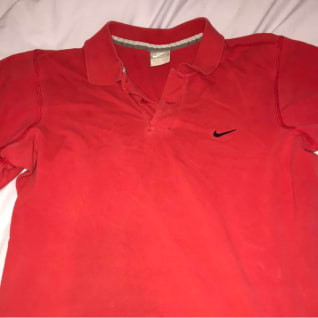 Red Nike Polo