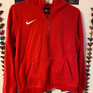 Nike Red Zip Up 