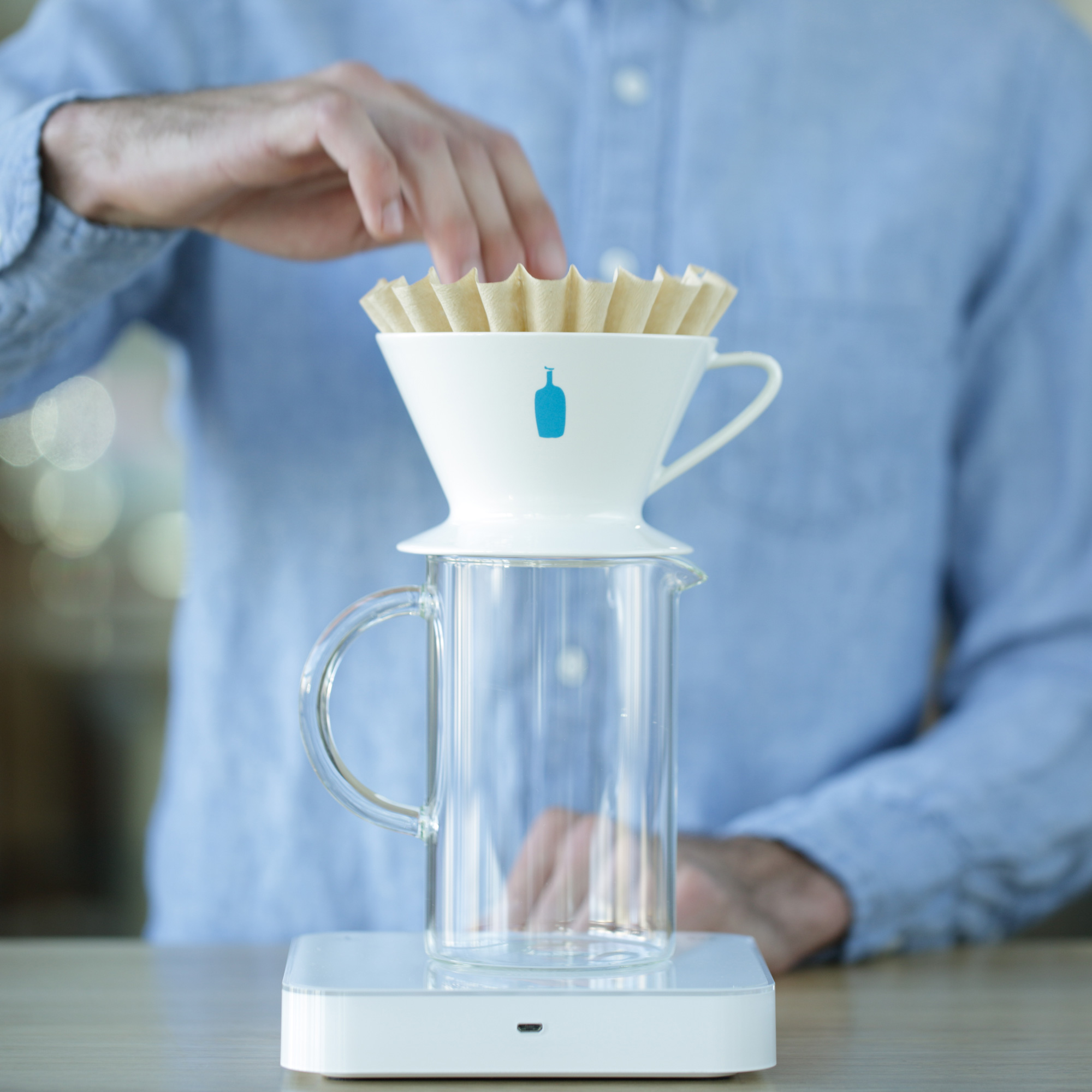 Blue Bottle Coffee has done away with plastic cups at all its stores