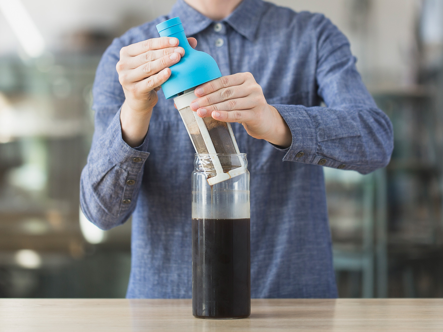 Hario Cold Brew Bottle by Blue Bottle Coffee