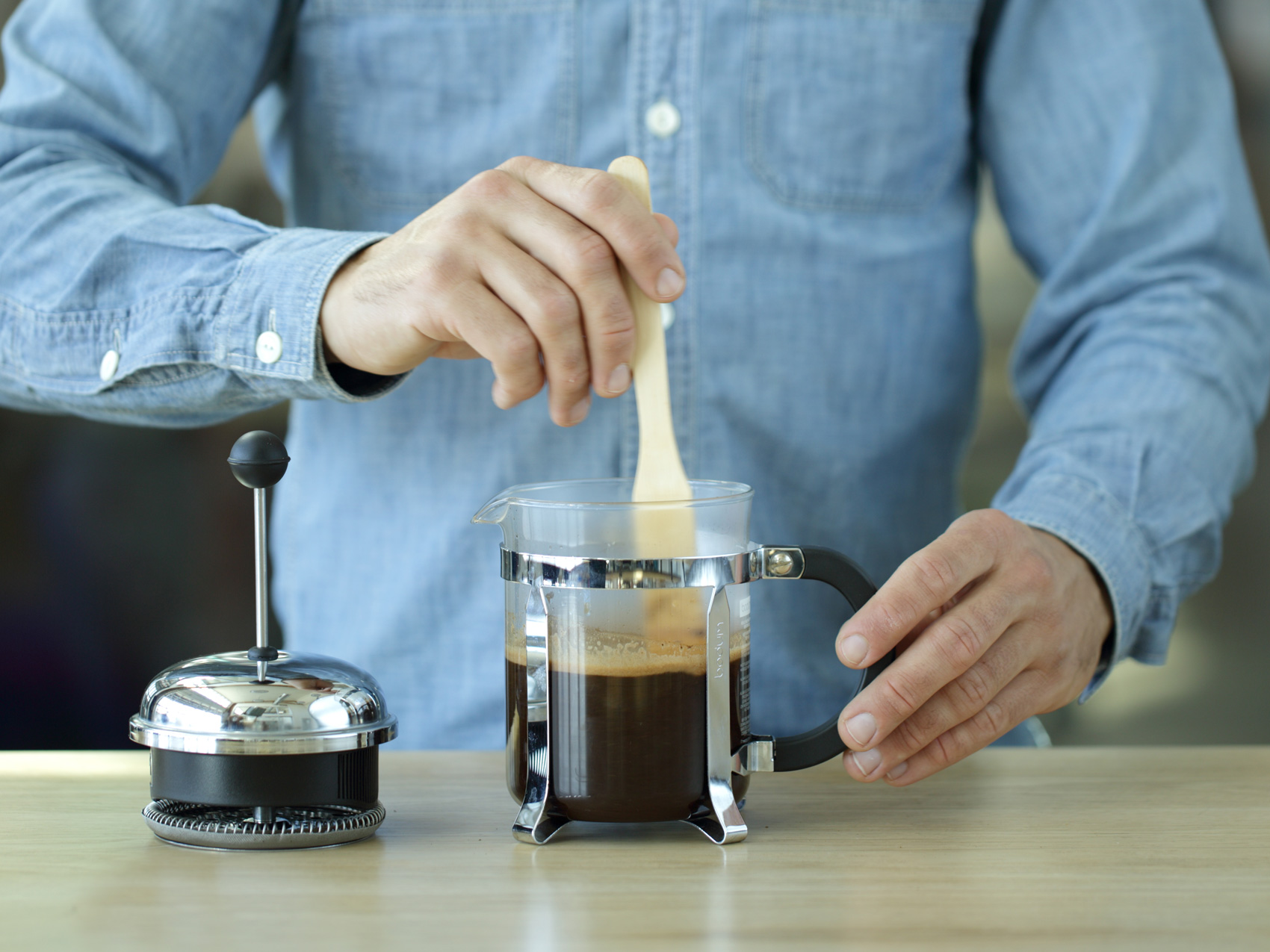 French Press Espresso - Vibrantly G-Free