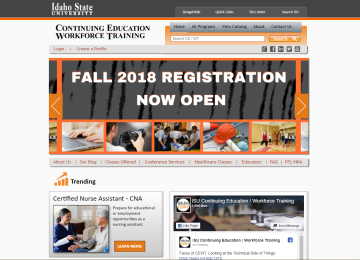 Idaho State University Workforce Training