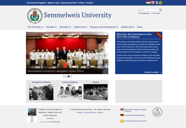 Semmelweis University Network