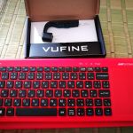 キーボードPC IIをヘッドマウントディスプレイVufine+で使ってみた