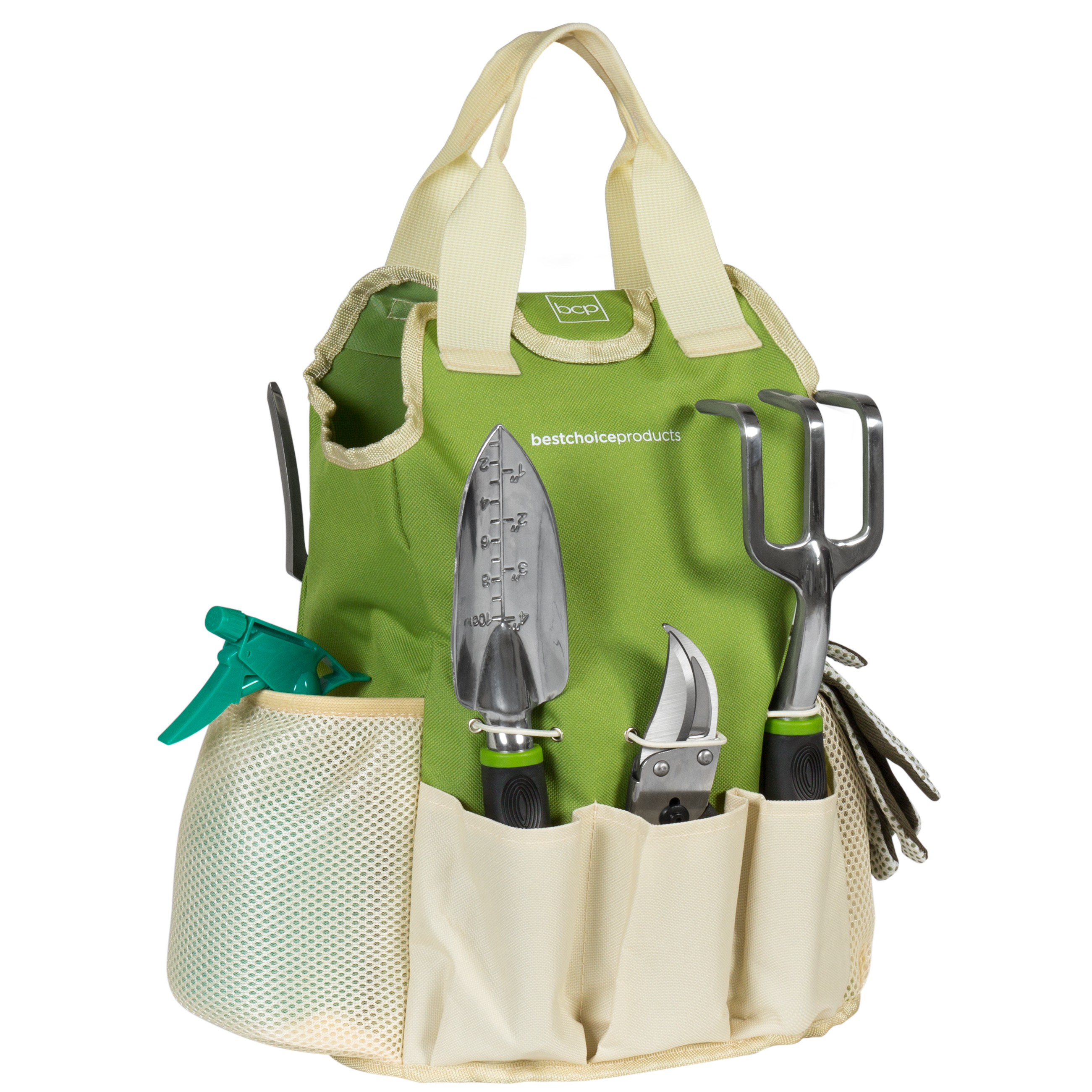 9-Piece Gardening Tool Set - Green