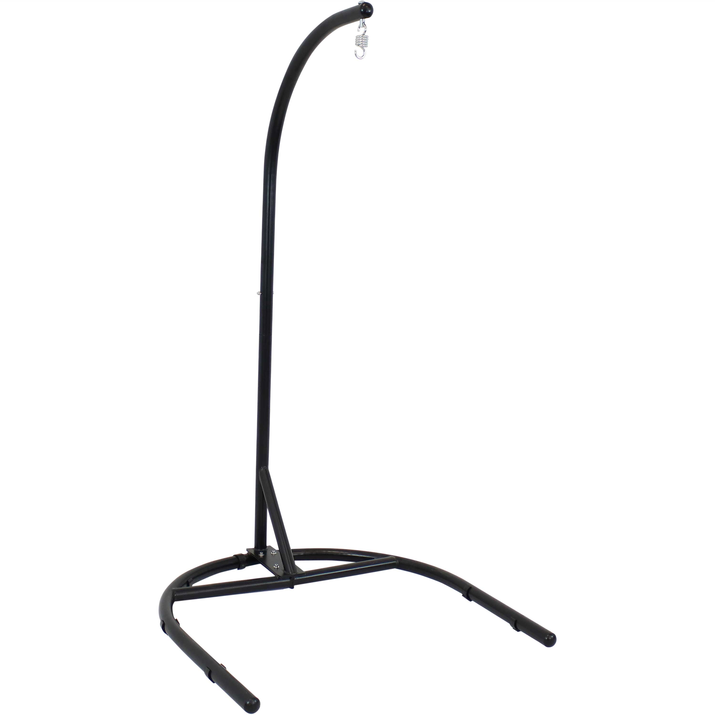 Sunnydaze Steel U-Shape Hanging Chair Stand - 76-Inch