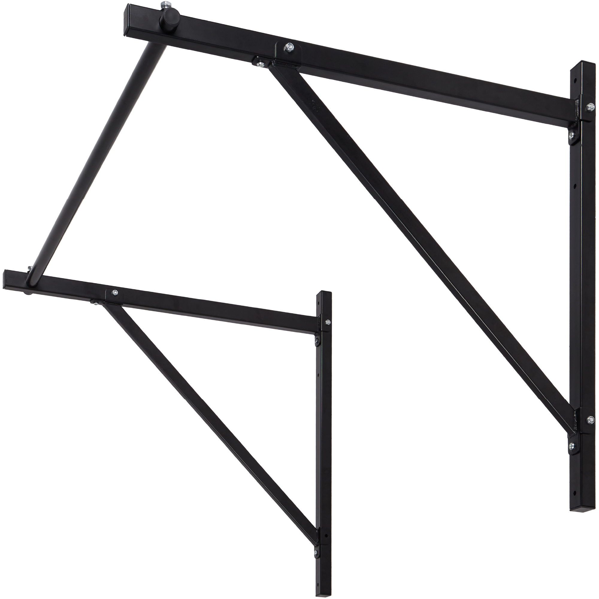 Best Choice Products 50in Heavy Duty Wall-Mounted Pull Up Bar Home Gym Fitness Workout Chin Up Bar w/ 330lbs Weight Cap
