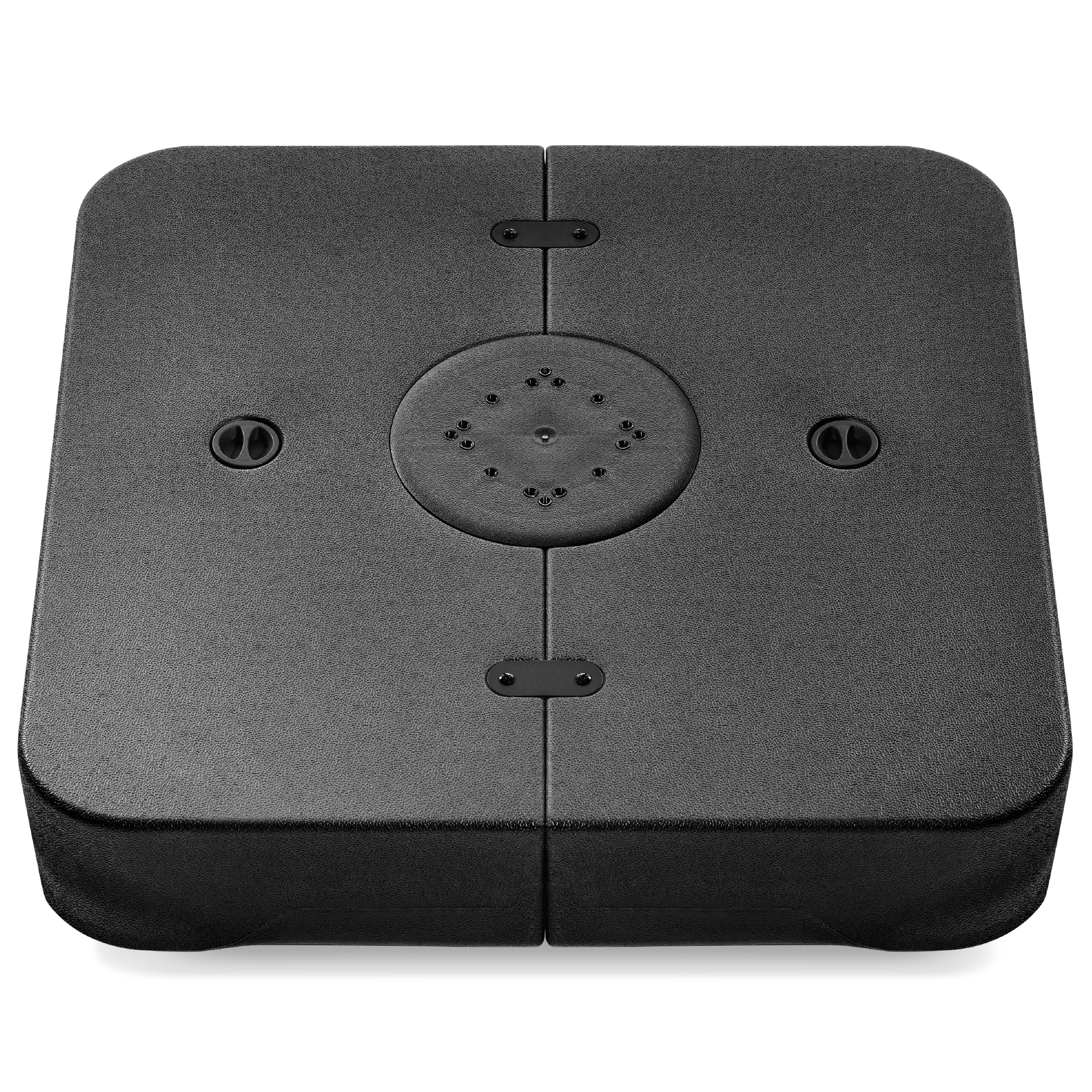 330lb Capacity Fillable Heavy-Duty Outdoor Cantilever Umbrella Base w/ Easy-Fill Spouts - Black - Best Choice Products Online
