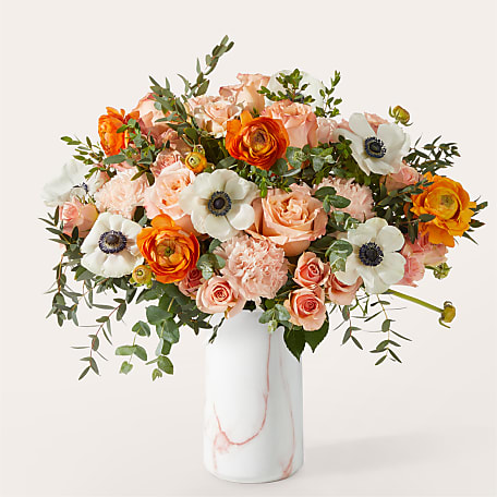 Touch of Honey Anemone Bouquet