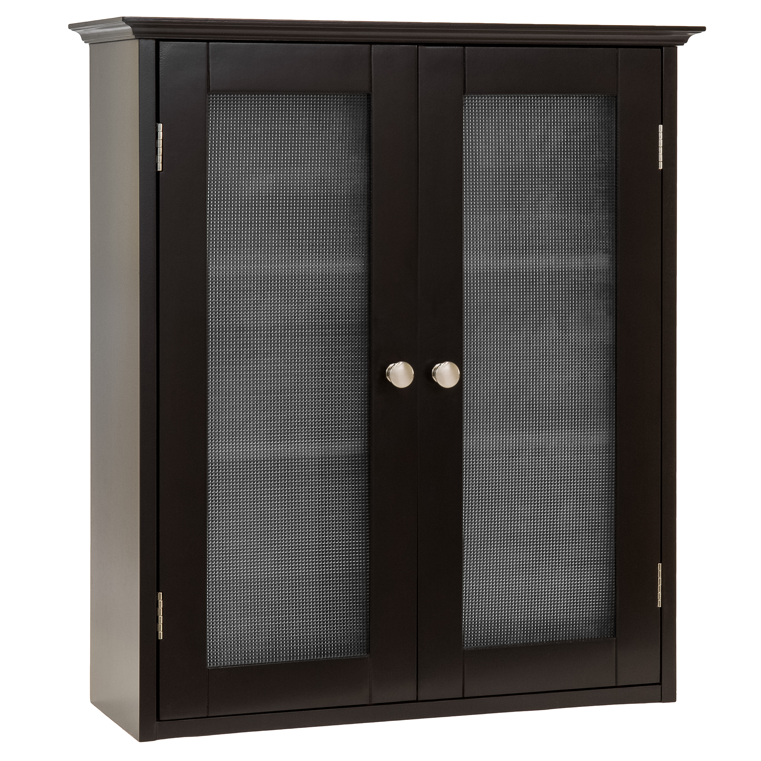 Best Choice Products Bathroom Wall Storage Organization Medicine Cabinet w/ Tempered Glass Double Doors